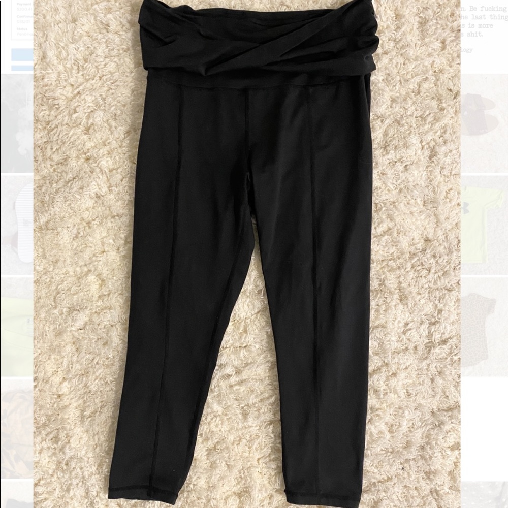 Free People FP movement gathered waist legging M